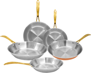 Yapamit YT010 Piring Palu Bulat Tiga Lapis untuk Dapur Restoran